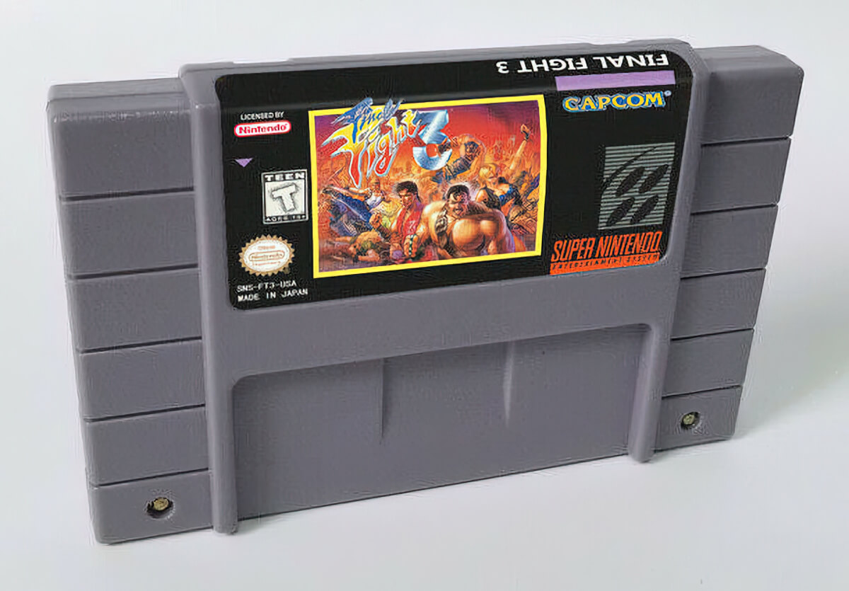 Лицензионный картридж Final Fight 3 для Super Nintendo